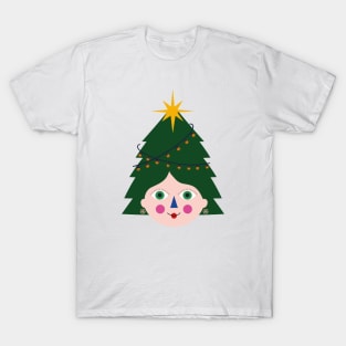 Christmas tree lighting decoration T-Shirt